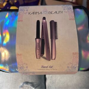 Pink Travel Styling Set